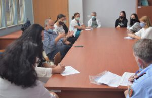 Stakeholders meeting at "Dom Nikoll Kacorri" high school, Durres