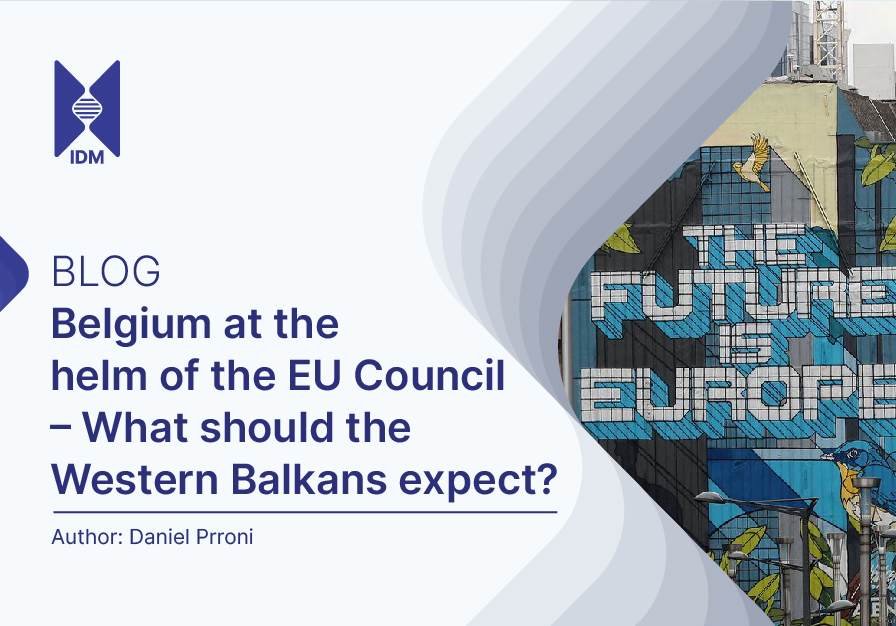BLOG POST: Belgium at the helm of the EU Council – What should the Western Balkans expect?