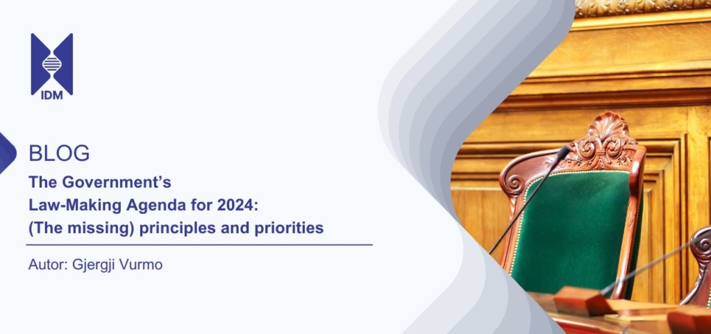 The Government’s Law-Making Agenda for 2024: (The missing) principles and priorities